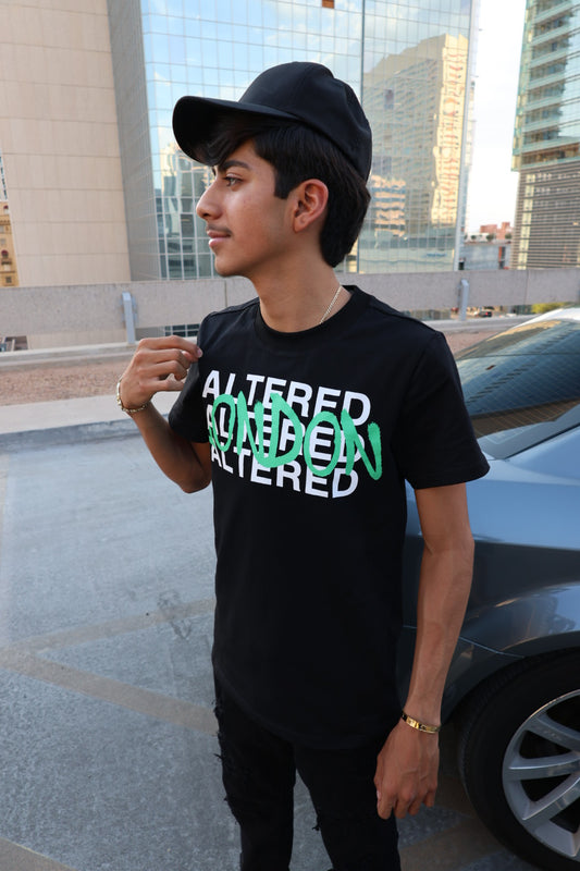 Altered Graffiti Logo Tee